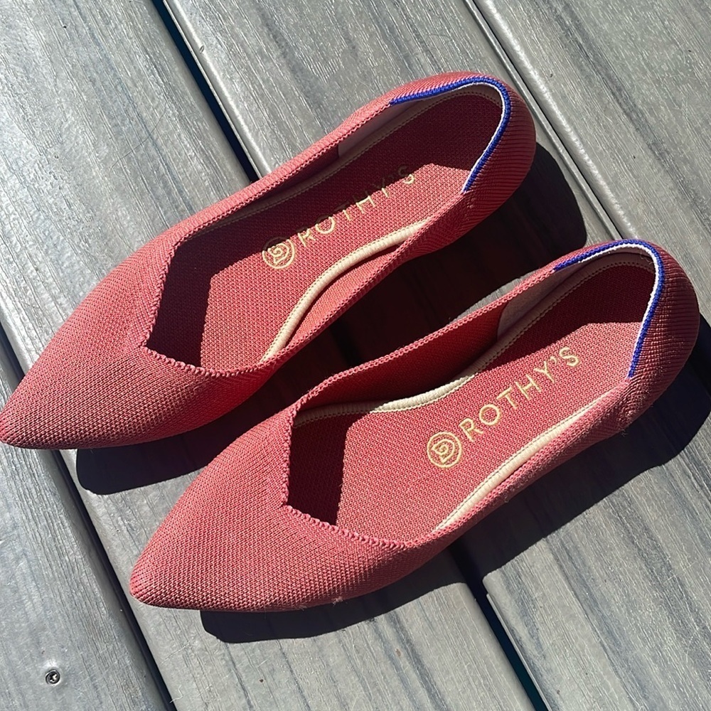 Rothy's The Point In Copper retired women’s 9